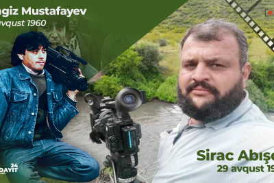 İki şəhid, iki jurnalist, eyni talelər: Çingiz Mustafayev və Sirac Abışovun mövludlarıdır