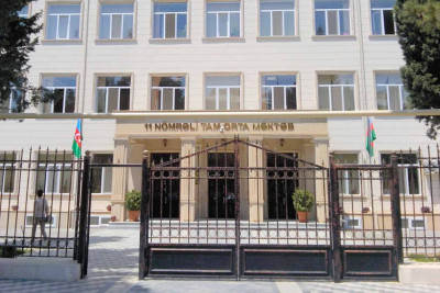 11 nömrəli məktəbdə 130 minlik yeyinti