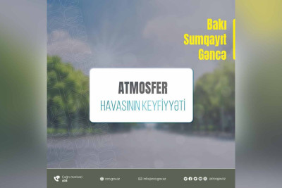 Sumqayıtda atmosfer havasının keyfiyyəti məlum olub