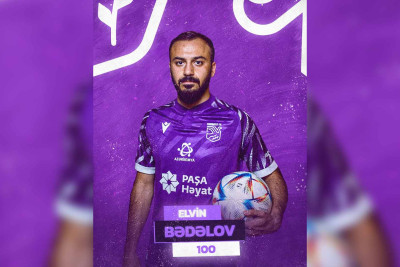 “Sumqayıt”ın  futbolçusu yubiley matçını keçirib