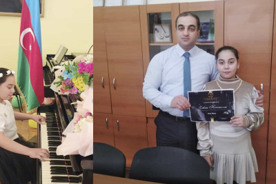 Sumqayıtın 12 yaşlı istedadı