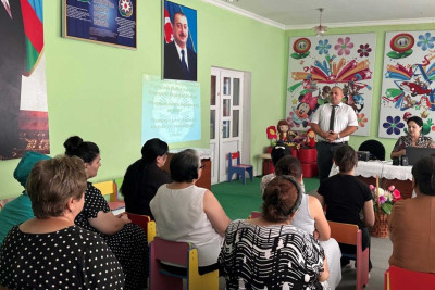 FHN uşaq bağçasında maarfiləndirmə aparıb