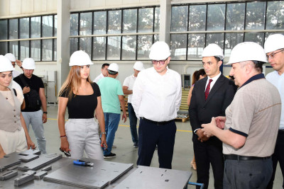 Özbəkistan şirkətinin nümayəndələri Kimya Sənaye Parkının fəaliyyəti ilə tanış olublar