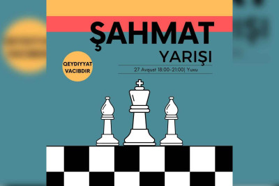 Sumqayıtda gənclər güclərini şahmatda sınaya biləcəklər