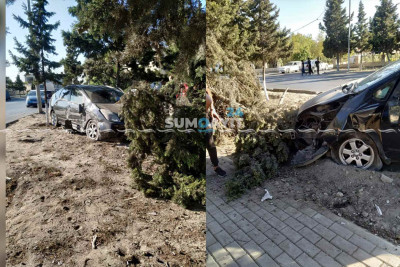 Sumqayıtda “Prius”lar toqquşub
