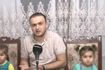 Sumqayıtda dörduşaqlı ailənin bağça problemi