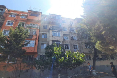 Sumqayıtda binaların fasadları yenilənir