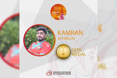 Paralimpiyaçımız Dünya çempionatının medallarına sahib çıxıb