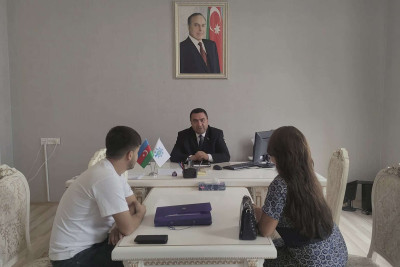 Millət vəkili Müşfiq Məmmədli vətəndaş qəbulu keçirib
