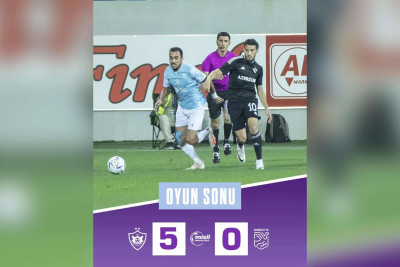 “Sumqayıt” klubu “Qarabağ”dan 5 cavabsız qol buraxıb