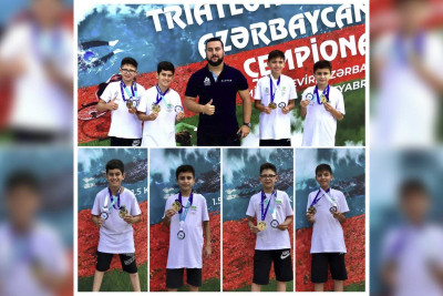 İdmançılarımız triatlon idman növü üzrə çempionatda yüksək nəticə əldə ediblər