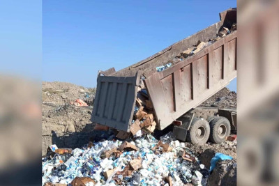 Sumqayıt poliqonunda 62 ton süd məhsulu utilizasiya olunub