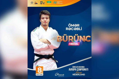 Rəcəblilər ailəsinin gənc üzvü Avropa çempionatında medal qazanıb