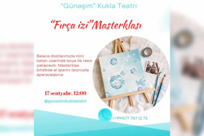 Uşaqlar üçün əyləncəli master-klas hazırlanır