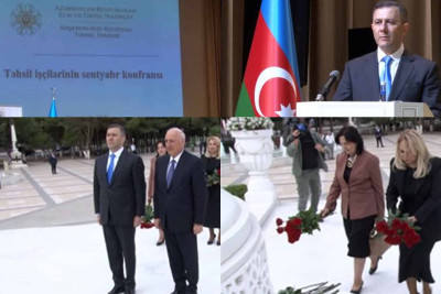 Sumqayıtda təhsil işçilərinin konfransı baş tutub