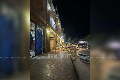 “Karvan” ticarət mərkəzi abadlaşdırılır