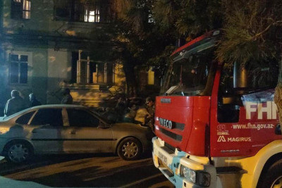 Mənzildə partlayış baş verib: iki nəfər xəsarətlər alıb