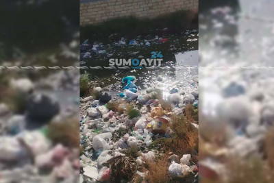 Ceyranbatanın bu ərazisi zibil poliqonunu xatırladır