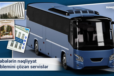 Tələbələrin nəqliyyat problemini çözən servislər