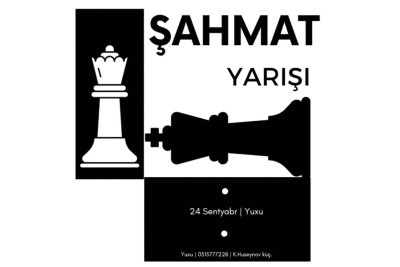 Şahmat yarışında iştirak etmək istəyənlərin nəzərinə