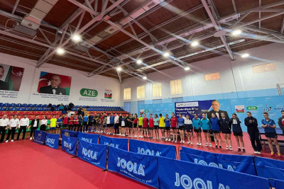 Sumqayıt komandaları stolüstü tennis üzrə çempionatda yarışır