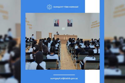 Yuxarı sinif şagirdləri erkən nikahın törətdiyi fəsadlarla bağlı maarifləndiriliblər