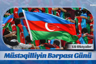 Bu gün Azərbaycanın müstəqilliyinin bərpa edilməsindən 32 il ötür