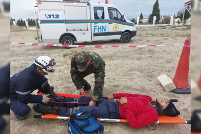 FHN-in Sumqayıt Regional Mərkəzi praktiki təlim təşkil edib