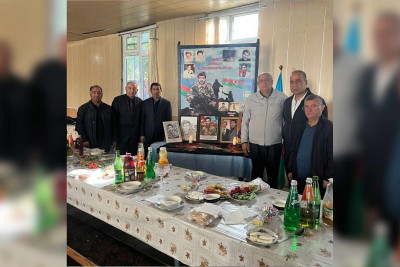 İcma nümayəndələri şəhidin ildönümü mərasimində iştirak ediblər