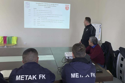 “Sumqayıt” Qusarın “Metak” komandası ilə təcrübəsini bölüşüb
