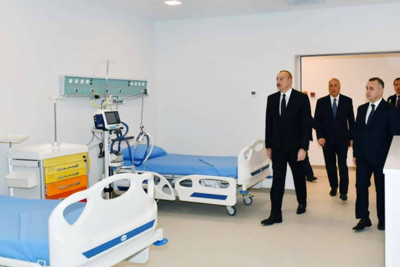 2 saylı şəhər xəstəxanasının yeni binasının açılışı baş tutub