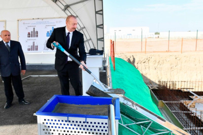 Prezident İlham Əliyev Sumqayıta səfər edib