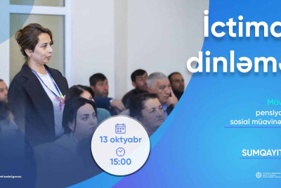 DSMF Sumqayıtda ictimai dinləmə keçirəcək
