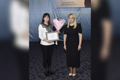 "Xüsusi rəsm" dərnəyinin rəhbəri təltif olunub