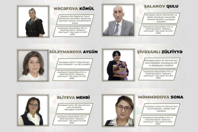 Şəhid Hüseyn Nəcəfzadənin anası xüsusi nişanla mükafatlandırılıb