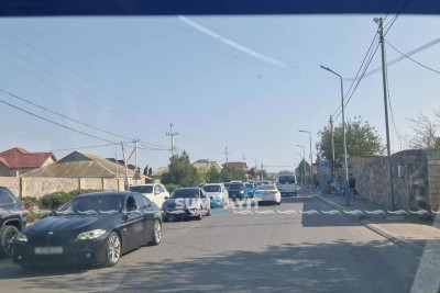 Sarayda uzun tıxac müşahidə olunur