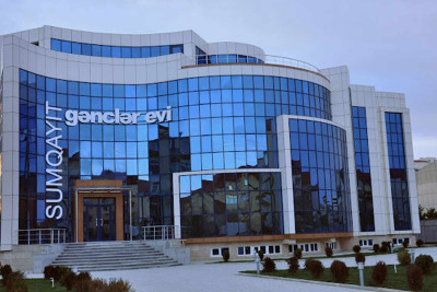 Sumqayıt Gənclər Evinin həftəlik afişası