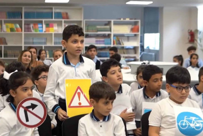 Məktəblilər yol hərəkəti təhlükəsizliyi barədə maarifləndiriliblər