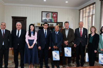 Almaniya agentliyinin nümayəndələri SDU-da olublar