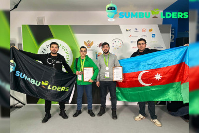 “SUMbuilders” beynəlxalq yarışda 100%-lik nəticə göstərib