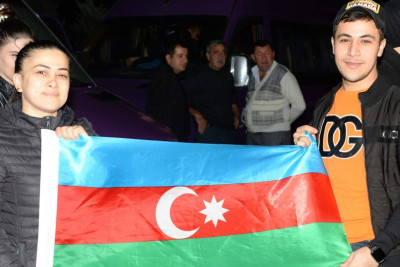 Sumqayıtda yaşayan keçmiş məcburi köçkünlər Füzuliyə yola salınıblar