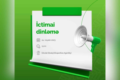 Sumqayıtda Ekoloji Ekspertiza Agentliyinin dinləməsi baş tutacaq