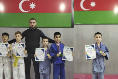 Sumqayıt cüdoçuları açıq turnirin çempionu olublar