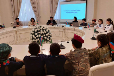 Sumqayıtda konstitusiya mövzusunda tədbir baş tutub