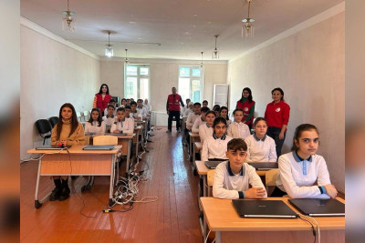 Şagirdlər Qızıl Xaç və Qızıl Aypara Hərəkatı barədə məlumatlandırılıblar