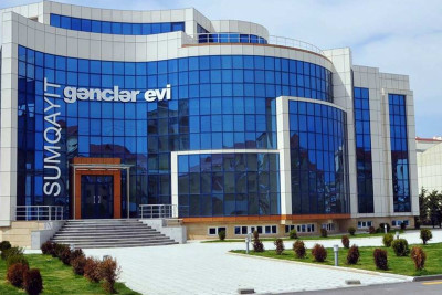 Sumqayıt Gənclər Evinin həftəlik afişası