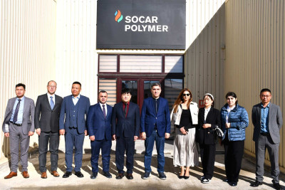 Çinli qonaqlar Sumqayıtda görüş keçiriblər