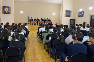 Məktəblilər üçün narkomaniya və dini radikalizm mövzularında maarifləndirici tədbirlər təşkil olunub