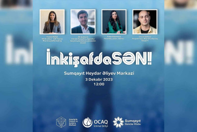 Peşəkar ekspertlərin iştirakı ilə "İnkişafdaSƏN!" forumu baş tutacaq
