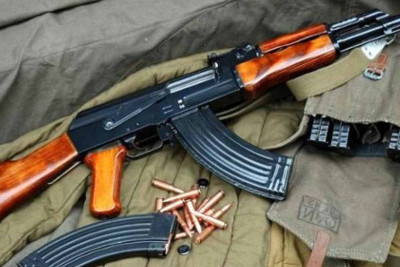 Sumqayıt sakini üzərində "Kalaşnikov” daşıyıb